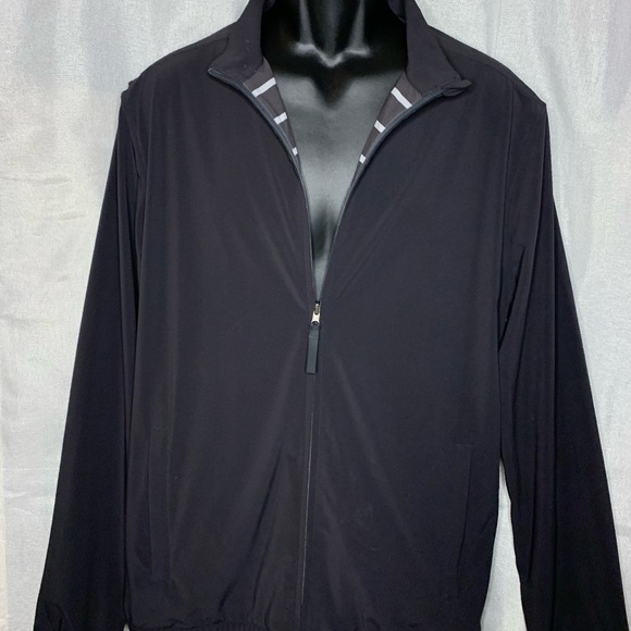 lululemon athletica Other - Lululemon Athletica Jackets & Coats Lululemon Men's Black Trainer Jacket L-XL  